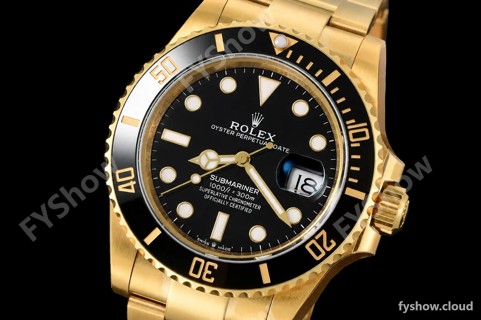 Rolex - Submariner 41mm 126618LN 904L YG/YG Black VSF VS3235 - Image 3