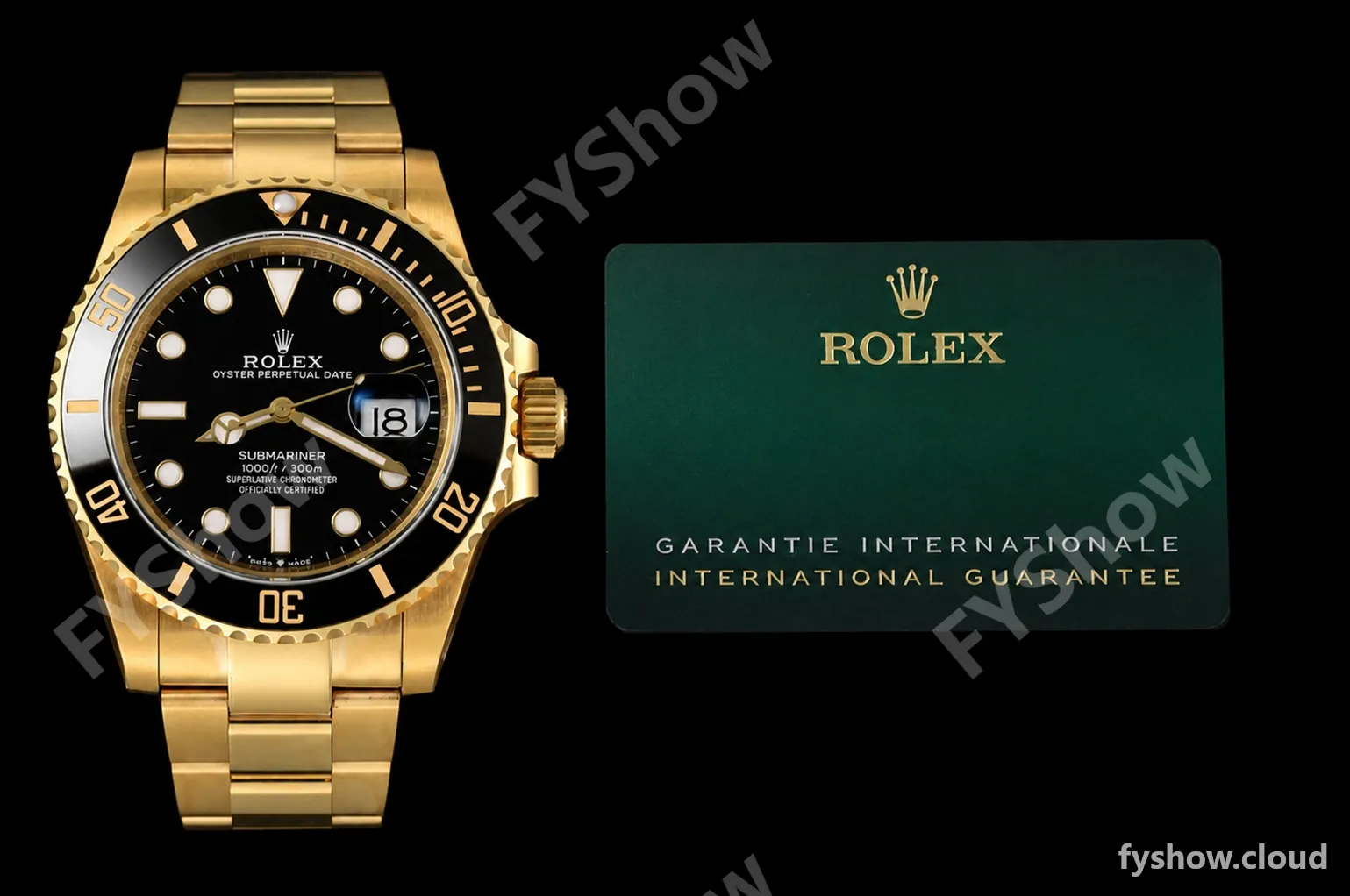 Rolex - Submariner 41mm 126618LN 904L YG/YG Black VSF VS3235 - Image 9
