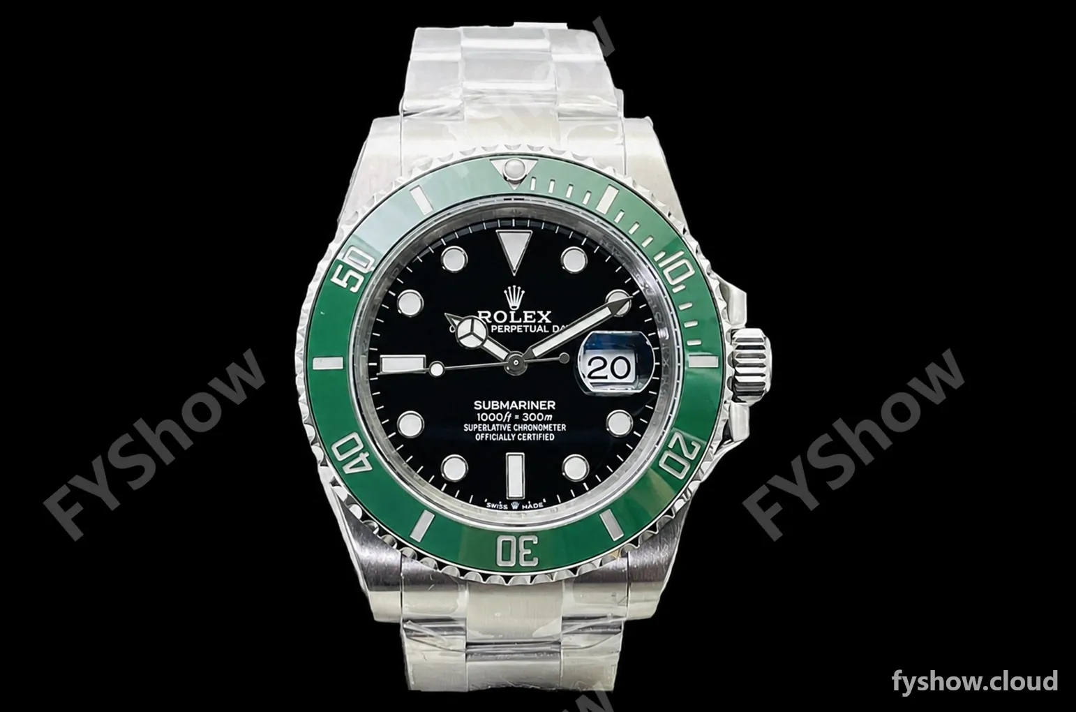 Rolex - Submariner 41mm 126610LV 904L SS/SS Black VSF VS3235