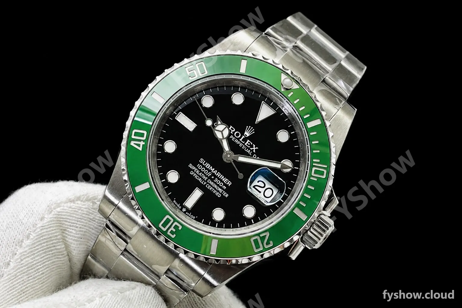 Rolex - Submariner 41mm 126610LV 904L SS/SS Black VSF VS3235 - Image 9