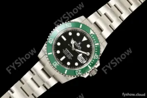 Rolex - Submariner 126610LV Kermit 904L 41mm SS/SS Black QF DD3235 Free Sprung
