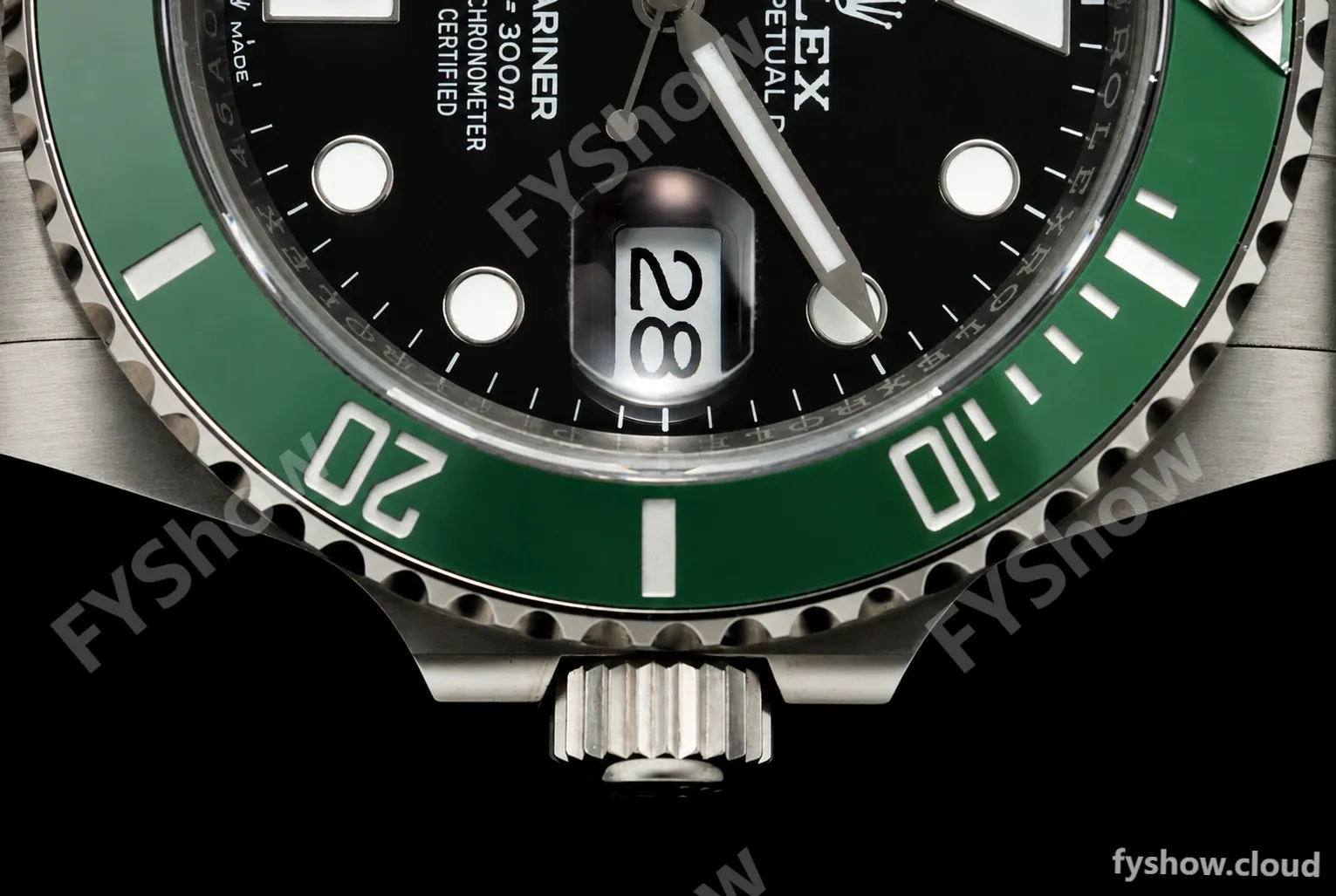 Rolex - Submariner 126610LV Kermit 904L 41mm SS/SS Black QF DD3235 Free Sprung - Image 32