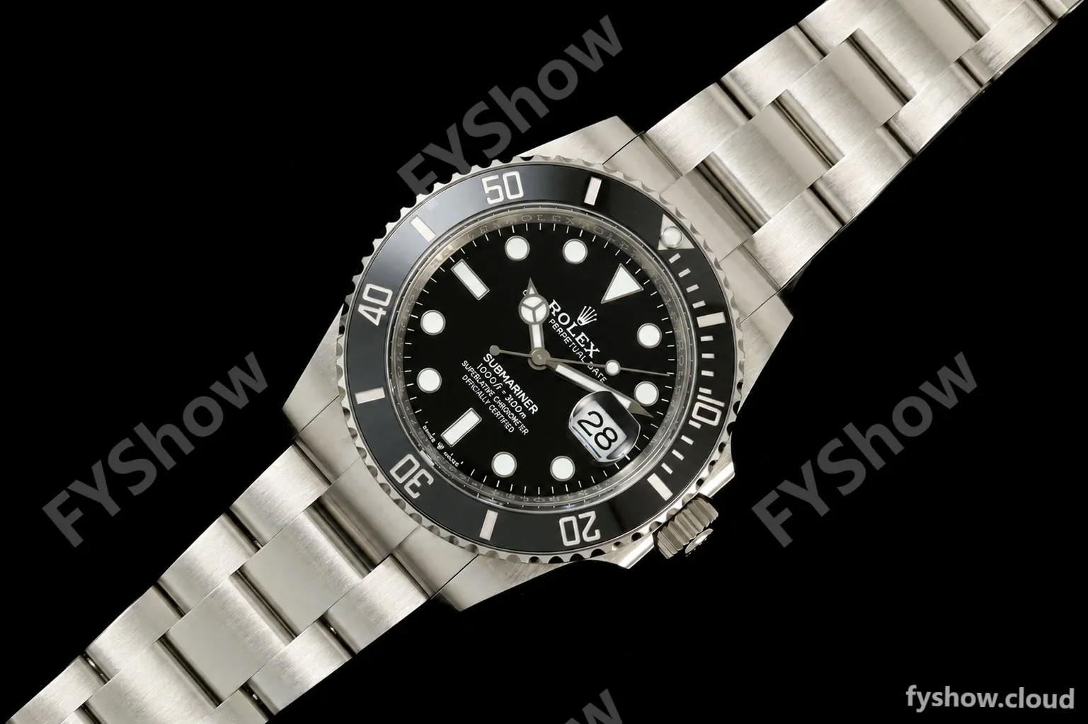 Rolex - Submariner 126610LN 904L 41mm SS/SS Black QF DD3235 Free Sprung