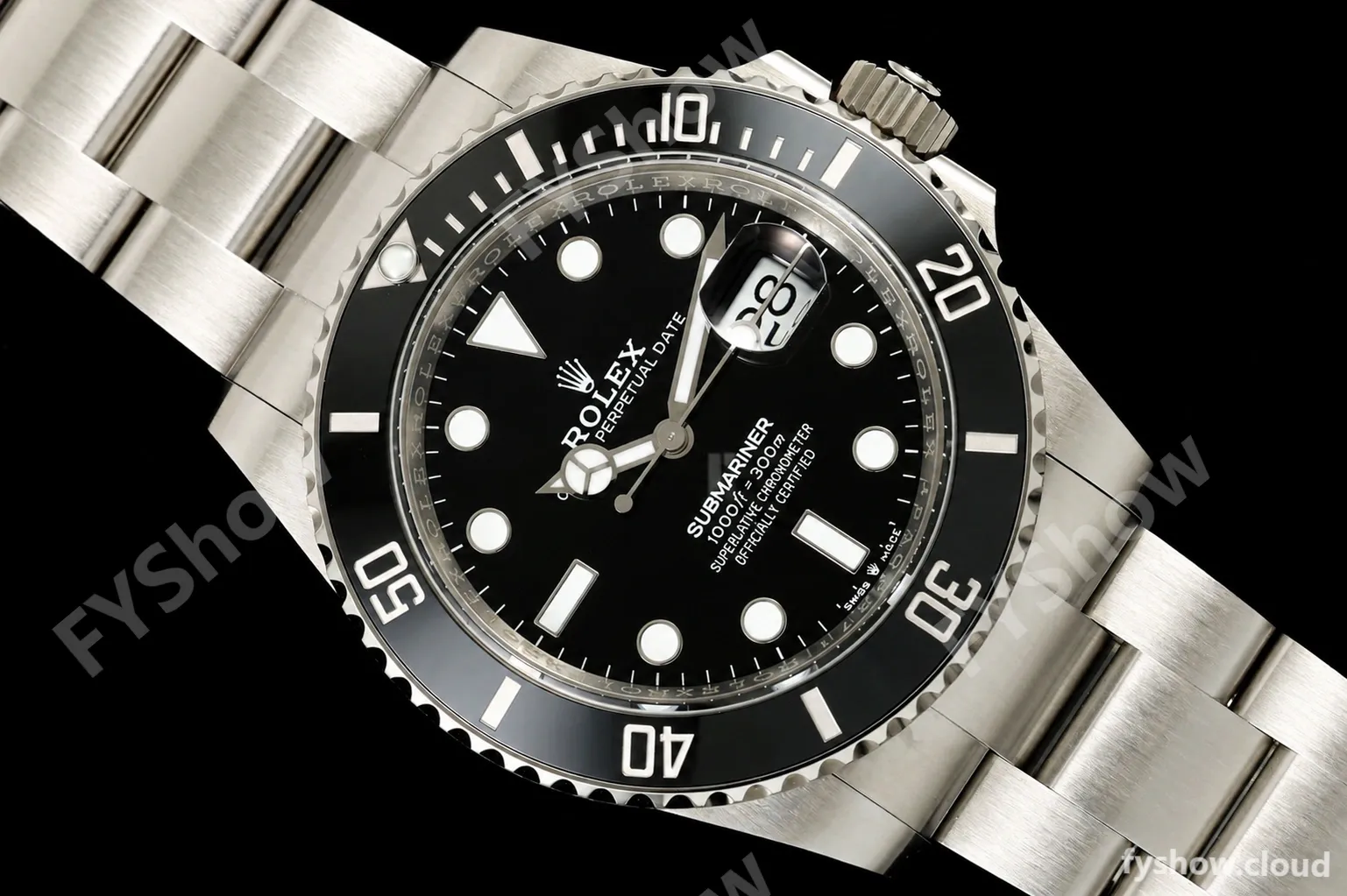 Rolex - Submariner 126610LN 904L 41mm SS/SS Black QF DD3235 Free Sprung - Image 2
