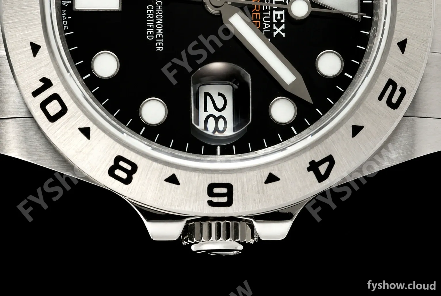 Rolex - Explorer II 226570 42mm SS/SS 904L CHS Black Dial QF SH3285 - Image 3