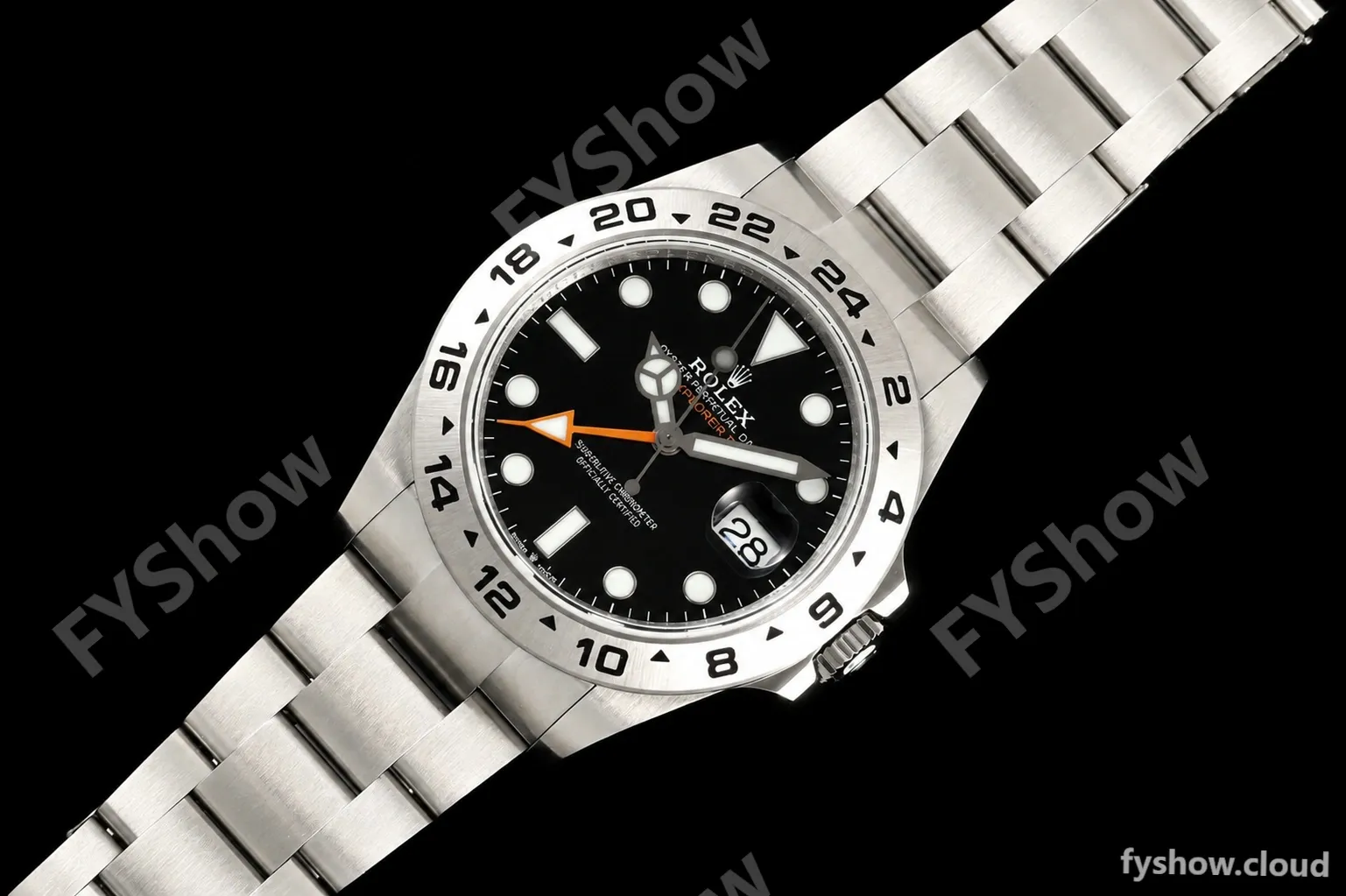 Rolex - Explorer II 226570 42mm SS/SS 904L CHS Black Dial QF SH3285 - Image 24