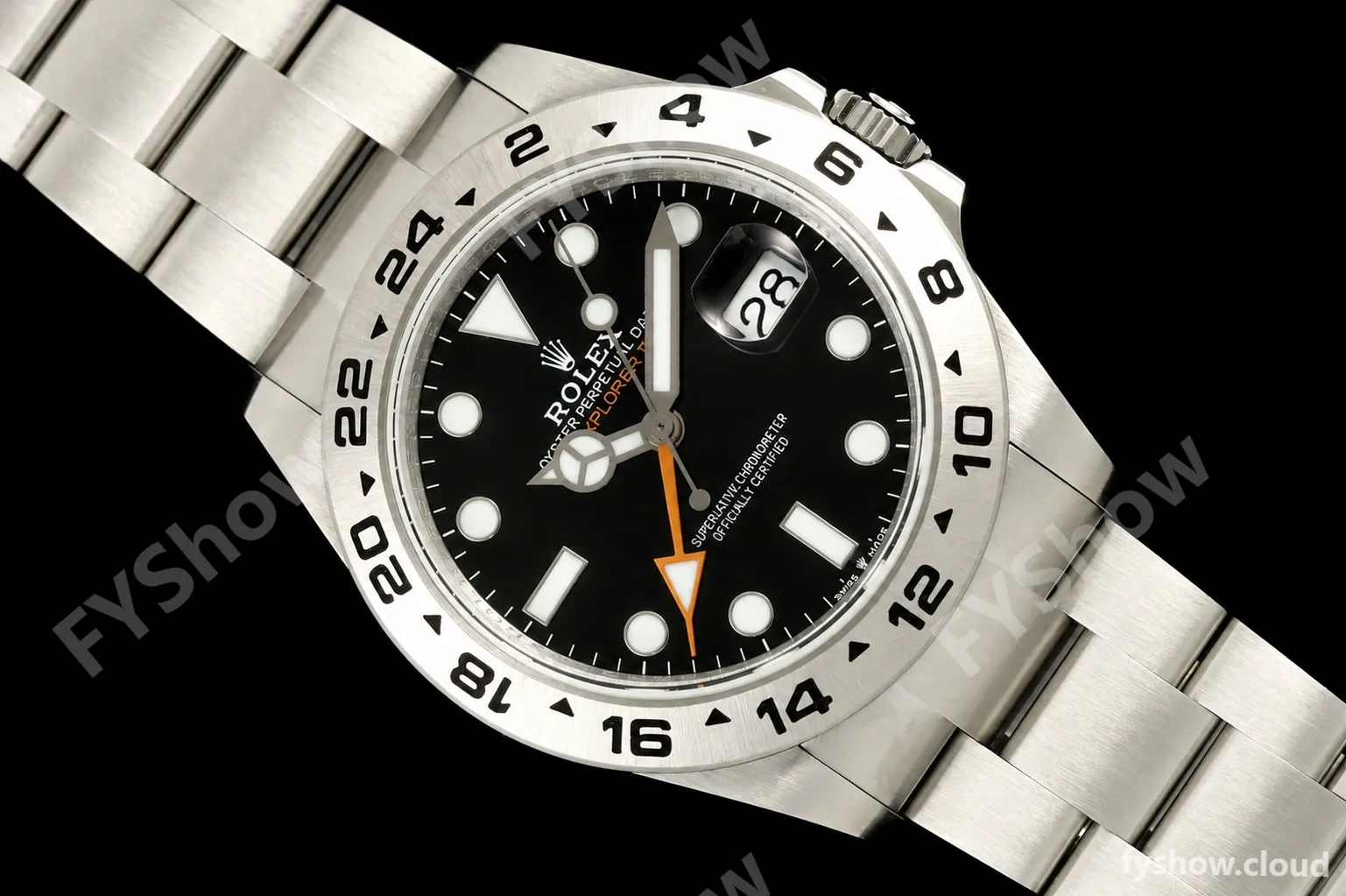 Rolex - Explorer II 226570 42mm SS/SS 904L CHS Black Dial QF SH3285 - Image 25