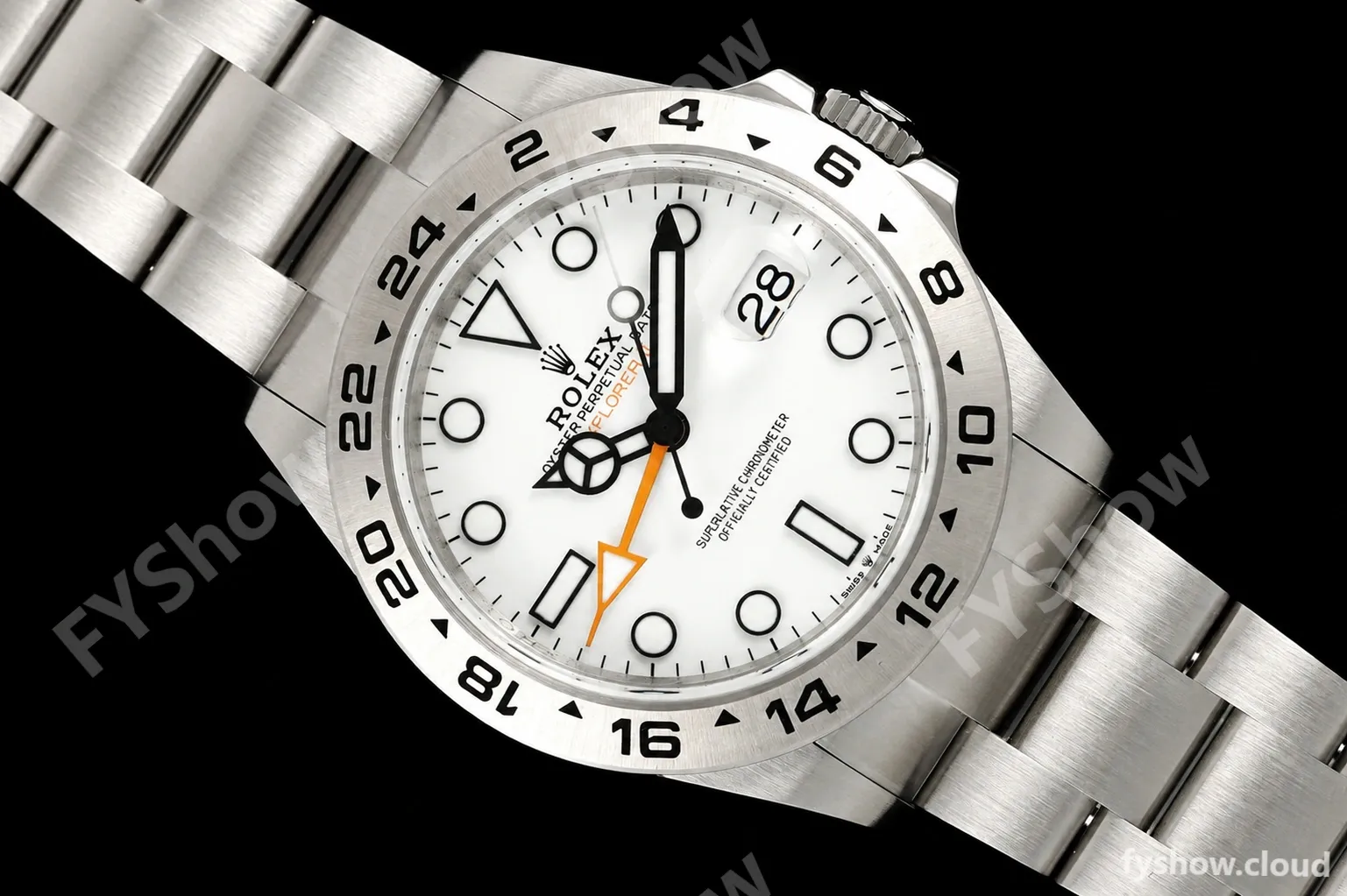 Rolex - Explorer II 226570 42mm SS/SS 904L CHS White Dial QF SH3285 - Image 25