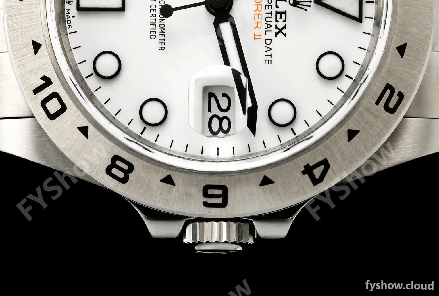 Rolex - Explorer II 226570 42mm SS/SS 904L CHS White Dial QF SH3285 - Image 3