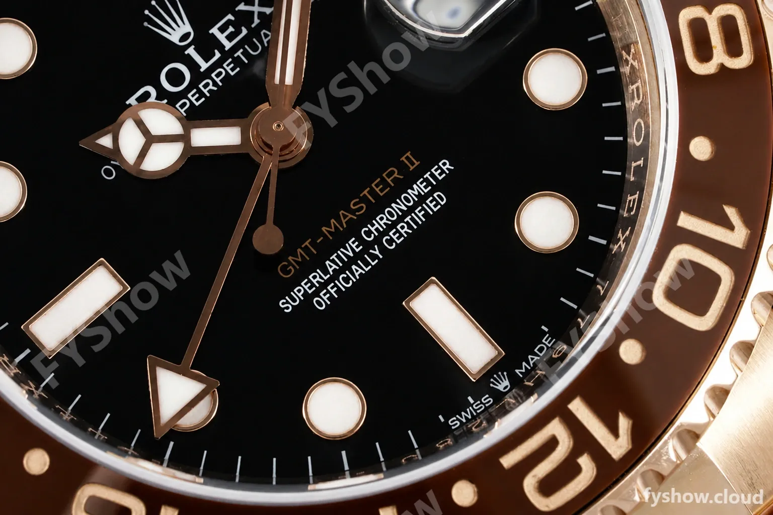Rolex - GMT II 126715CHNR 904L Wrp RG/RG Black KF VR3186 CHS - Image 13
