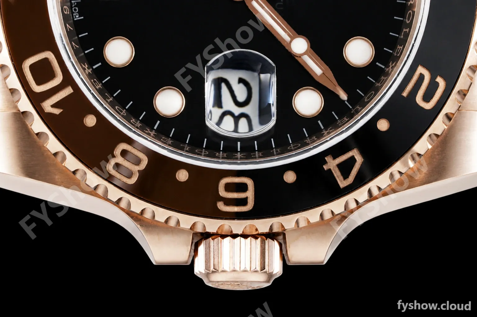 Rolex - GMT II 126715CHNR 904L Wrp RG/RG Black KF VR3186 CHS - Image 17