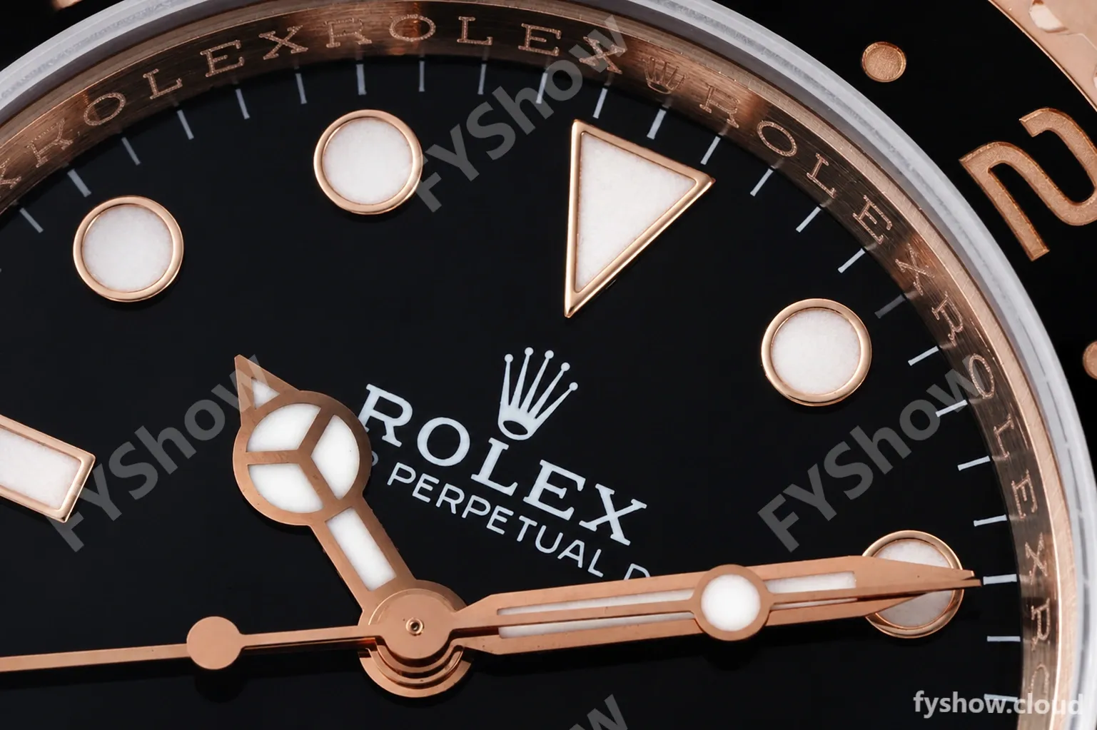 Rolex - GMT II 126715CHNR 904L Wrp RG/RG Black KF VR3186 CHS - Image 4