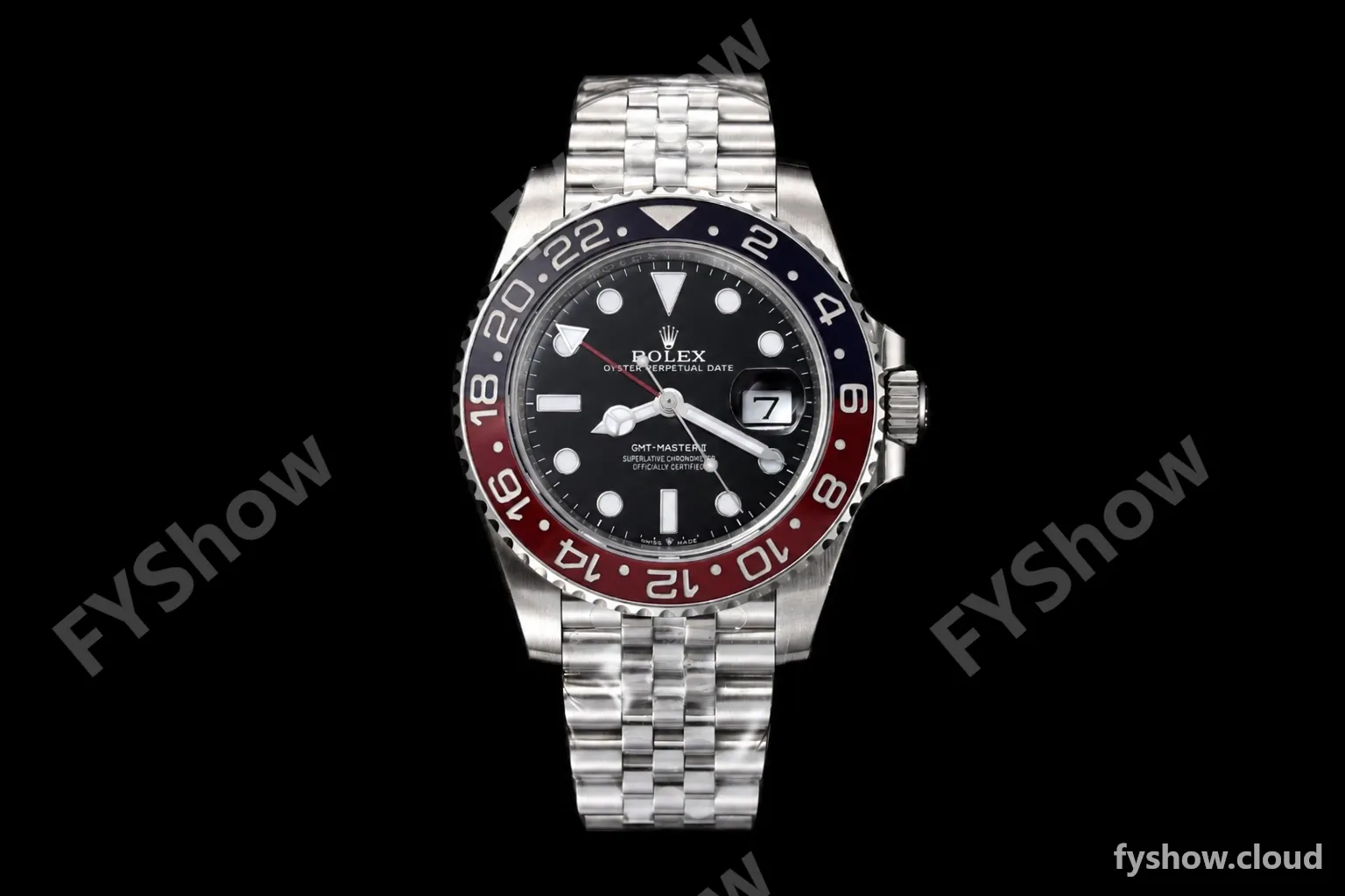 Rolex - GMT II 126710BLRO Jub 904L SS/SS Black Dial VSF V3 DD3285 CHS