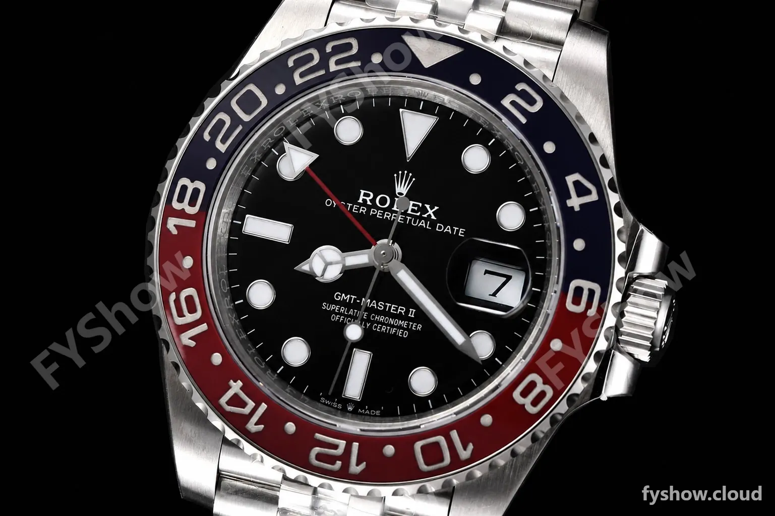 Rolex - GMT II 126710BLRO Jub 904L SS/SS Black Dial VSF V3 DD3285 CHS - Image 6