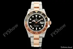Rolex - GMT II 126711CHNR Rootbeer Oys 40mm 904L RG/SS Black QF VR3285 CHS
