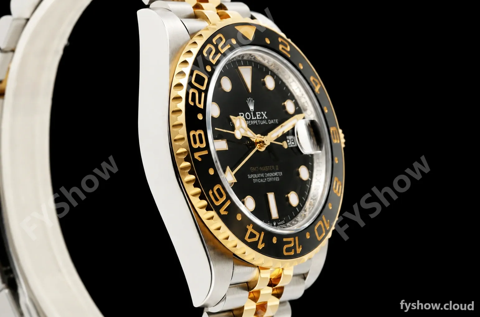 Rolex - GMT II 126713GRNR Bumblebee Jub 40mm Gain Weight 904L YG/SS Black ARF V3 VR3285 CHS - Image 2