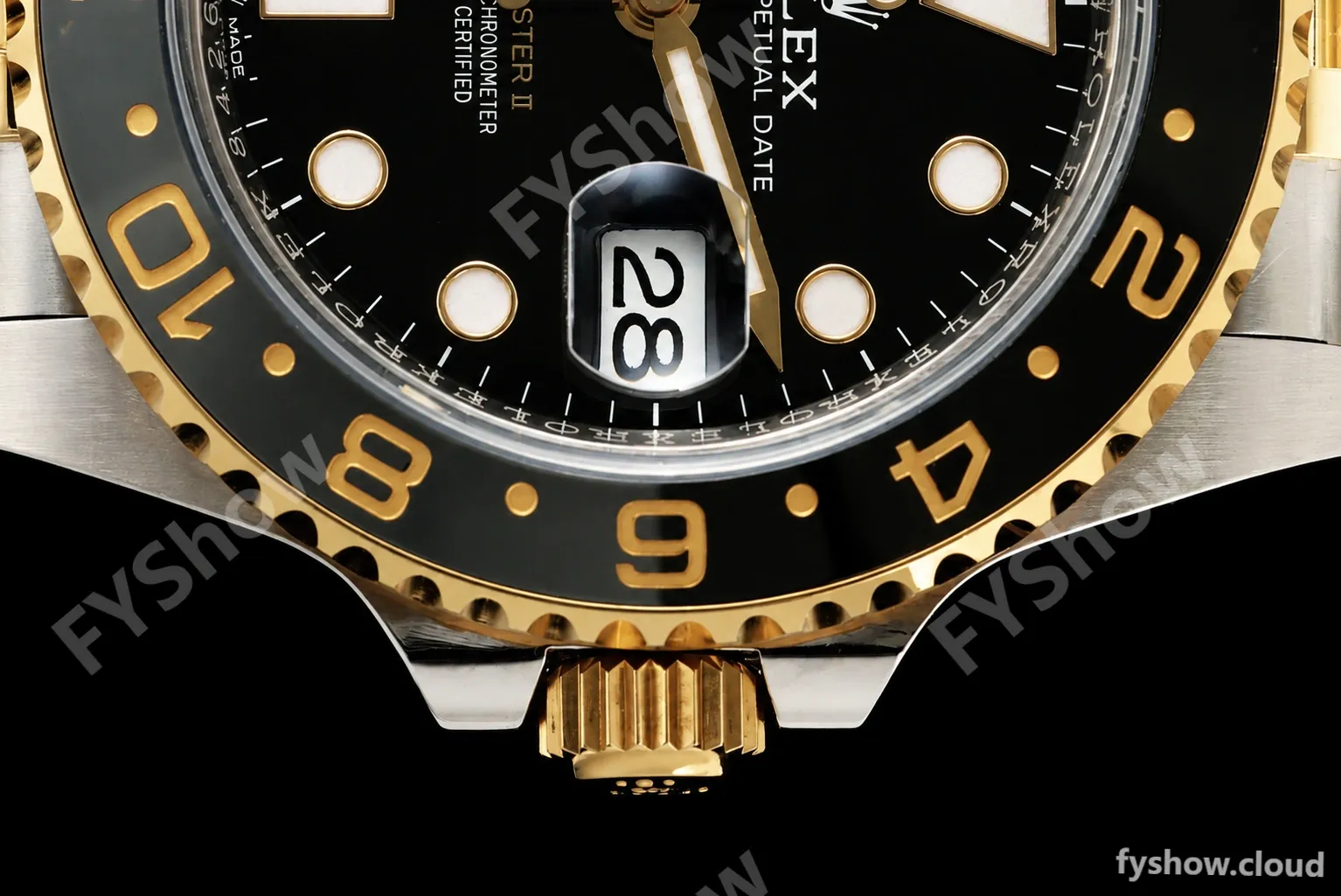 Rolex - GMT II 126713GRNR Bumblebee Jub 40mm Gain Weight 904L YG/SS Black ARF V3 VR3285 CHS - Image 3