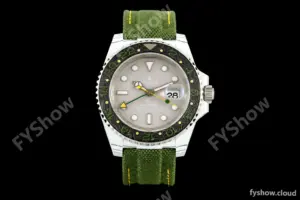 Rolex - GMT Master DiW 40mm Verdant Gray Automatic White Carbon Fiber FC/NY Grey Dial DIWF VR3285