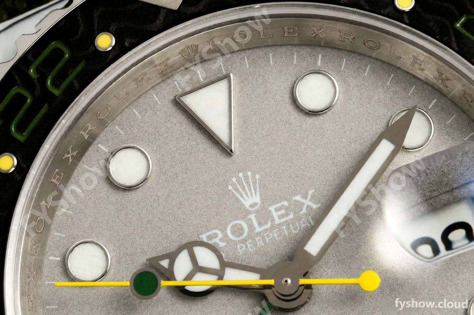 Rolex - GMT Master DiW 40mm Verdant Gray Automatic White Carbon Fiber FC/NY Grey Dial DIWF VR3285 - Image 18