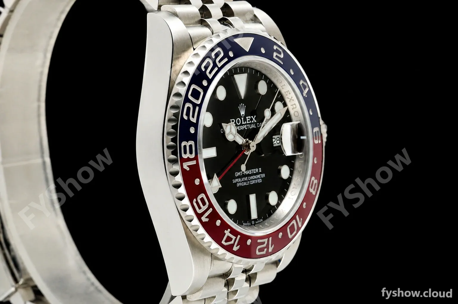 Rolex - GMT II 126710BLRO Pepsi 40mm 904L Jub SS/SS Black QF V2 SH3285 CHS - Image 2