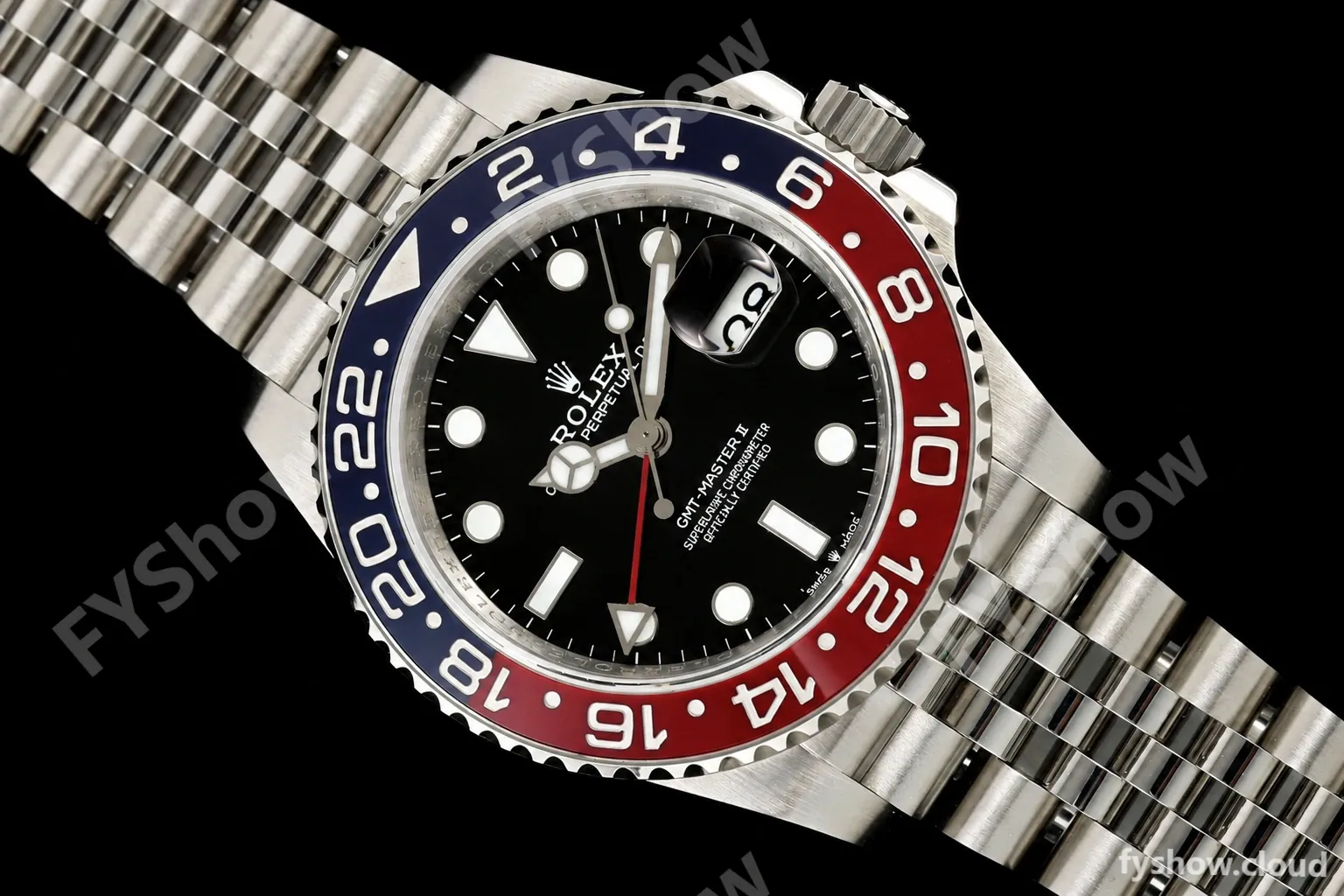 Rolex - GMT II 126710BLRO Pepsi 40mm 904L Jub SS/SS Black QF V2 SH3285 CHS - Image 26