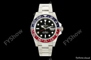 Rolex - GMT II 126710BLRO Pepsi 40mm 904L Oys SS/SS Black QF V2 SH3285 CHS