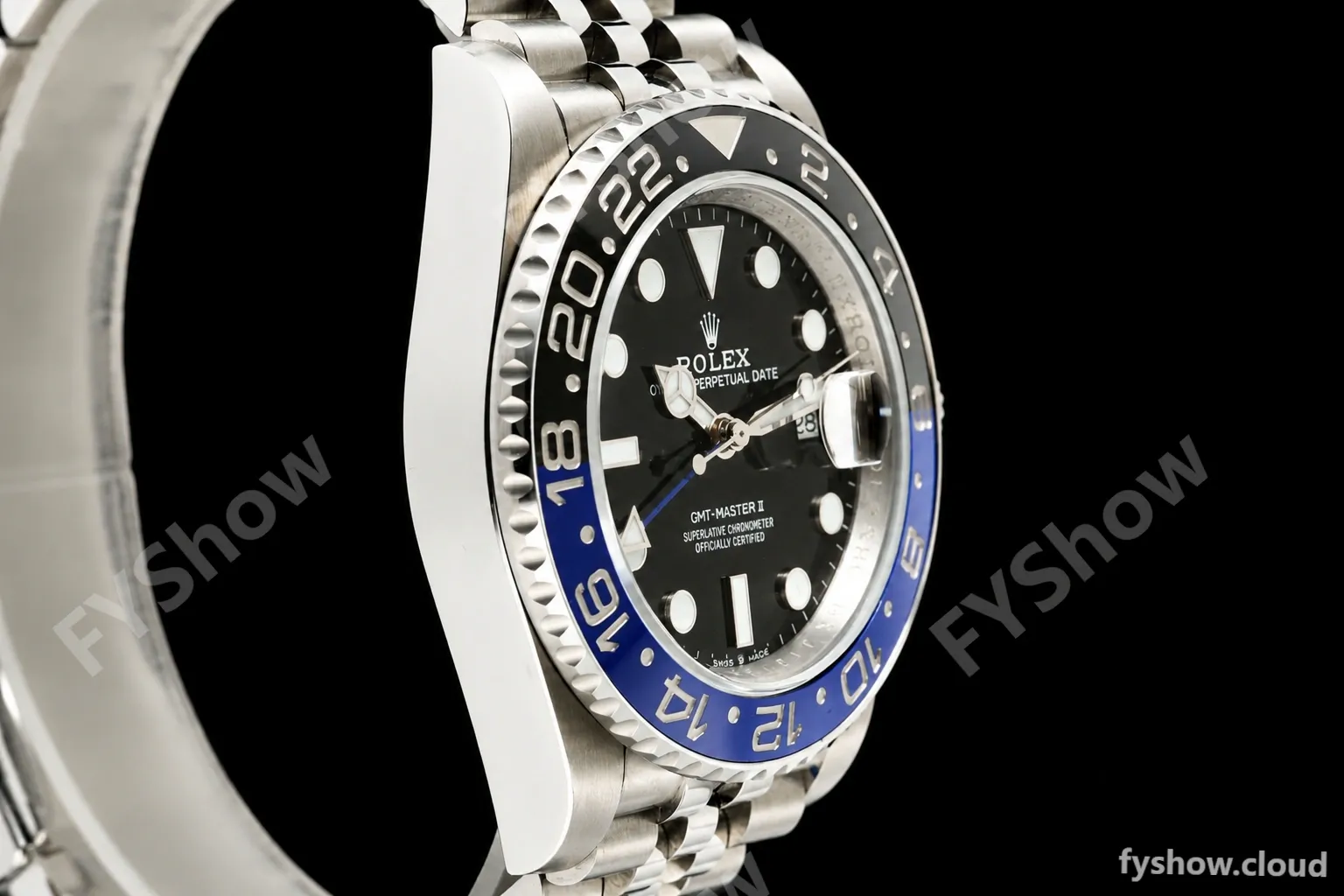 Rolex - GMT II 126710BLNR Batgirl 40mm 904L Jub SS/SS Black QF V2 SH3285 CHS - Image 2