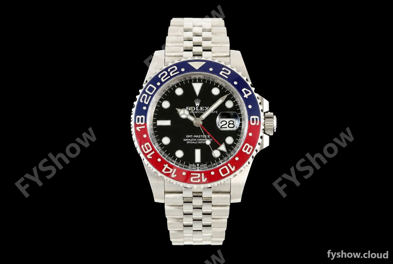 Rolex - GMT II 126710BLRO Pepsi 40mm 904L Jub SS/SS Black ARF V3 DD3285 CHS