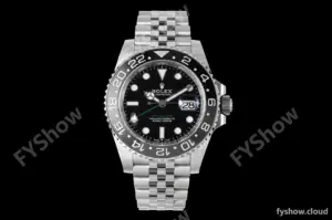 Rolex - GMT II 126710GRNR Bruce Wayne 40mm 904L Jubilee SS/SS Black Clean Plus DD3285 CHS