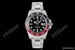 Rolex - GMT II 126710BLRO Pepsi 40mm 904L Oys SS/SS Black Clean Plus DD3285 CHS