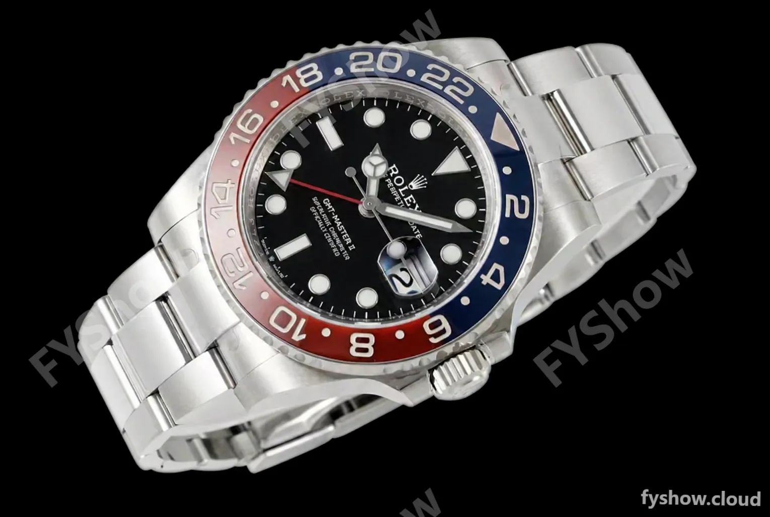 Rolex - GMT II 126710BLRO Oys 40mm 904L SS/SS Black C+F VR3285 CHS - Image 2