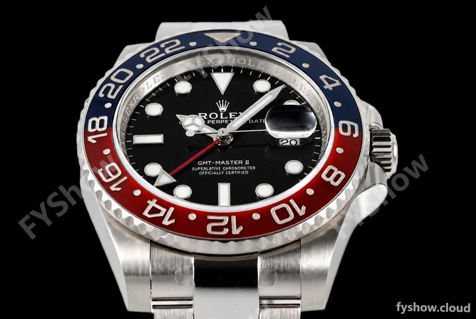 Rolex - GMT II 126710BLRO Oys 40mm 904L SS/SS Black C+F VR3285 CHS - Image 3