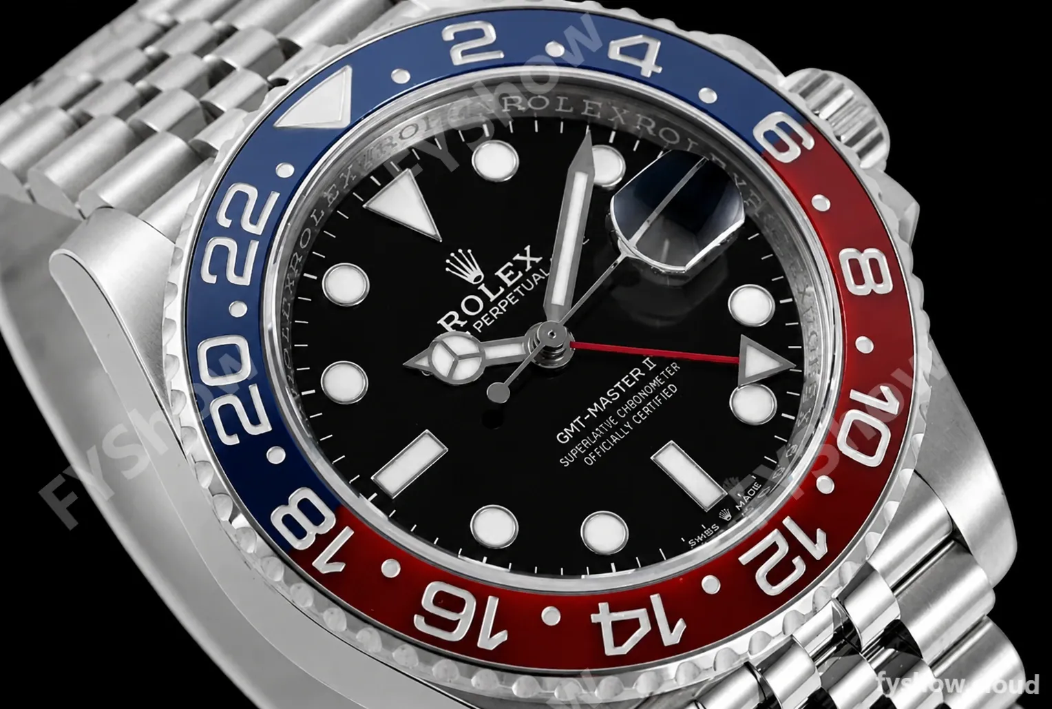 Rolex - GMT II 126710BLRO Jub 40mm 904L SS/SS Black C+F VR3285 CHS - Image 2