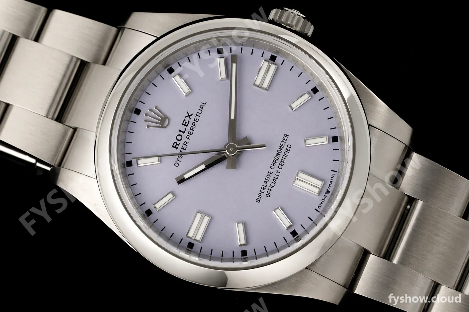 Rolex - Oyster Perpetual 126000 36mm Oys Smt 904L SS/SS Lavender Dial VSF V2 VS3230 - Image 4