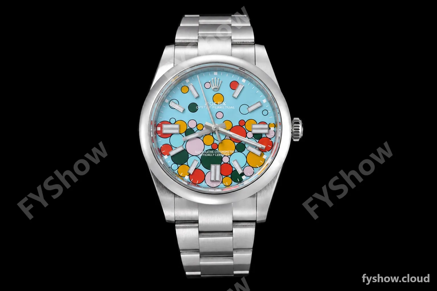 Rolex - Oyster Pert 41mm 124300 904L SS/SS Turquoise Celebration Dial VSF VS3235