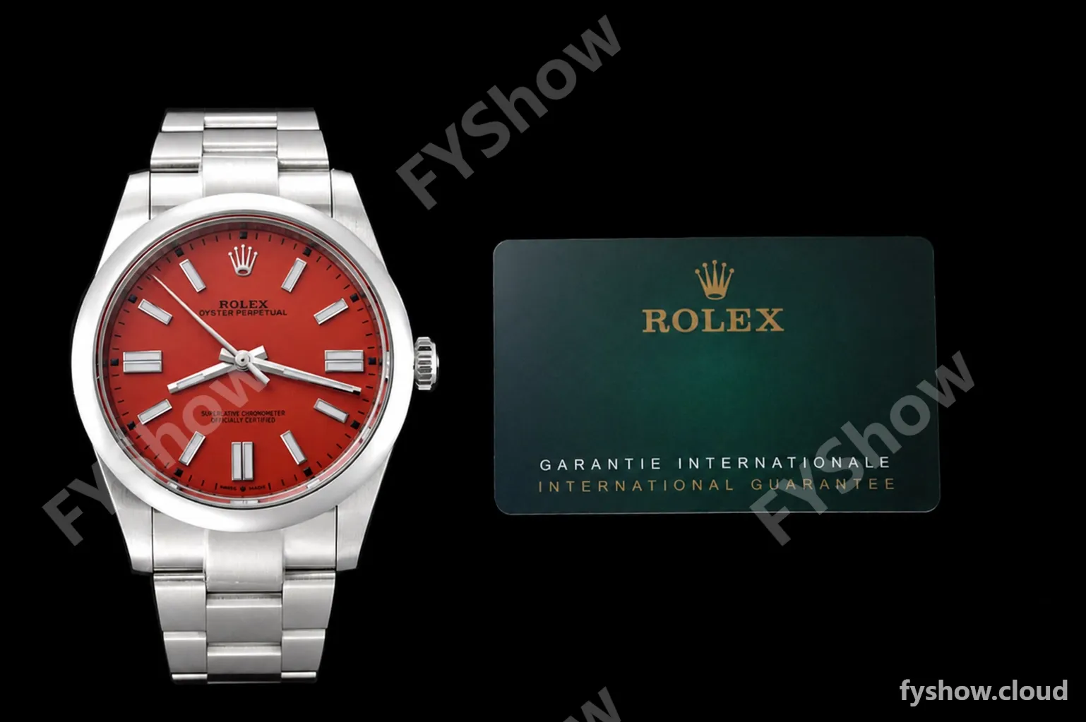 Rolex - Oyster Pert 124300 41mm Oys Smt 904L SS/SS Red/Stk VSF VS3230 - Image 36
