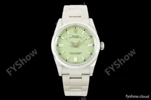Rolex - Oyster Perpetual 126000 36mm Oys Smt 904L SS/SS Pistachio Green Dial GMF V2 A2824