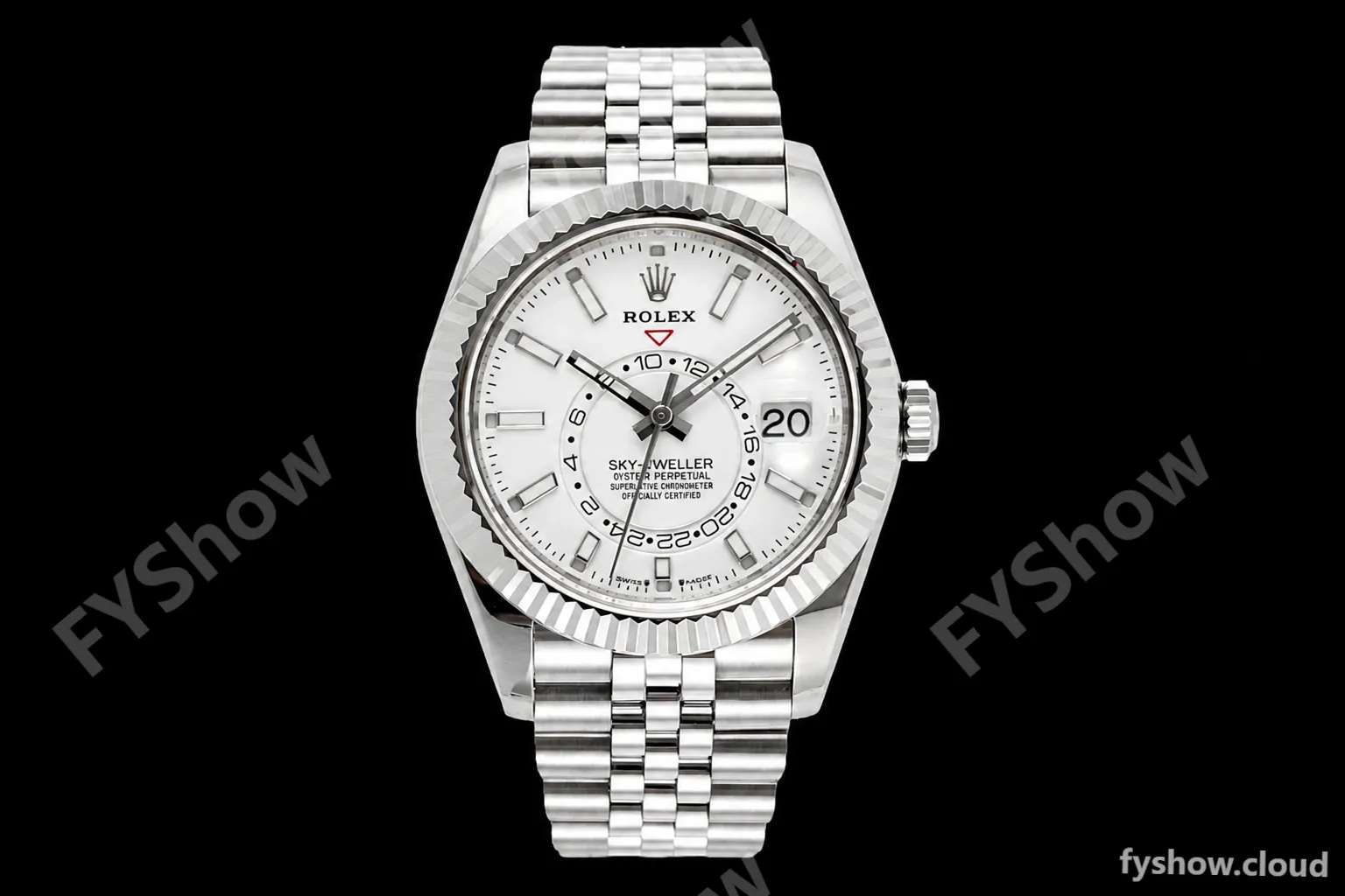 Rolex - Skydweller 42mm 326934 Jubilee SS/SS White ZF A2824