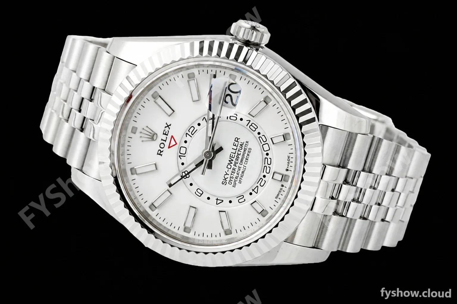 Rolex - Skydweller 42mm 326934 Jubilee SS/SS White ZF A2824 - Image 2