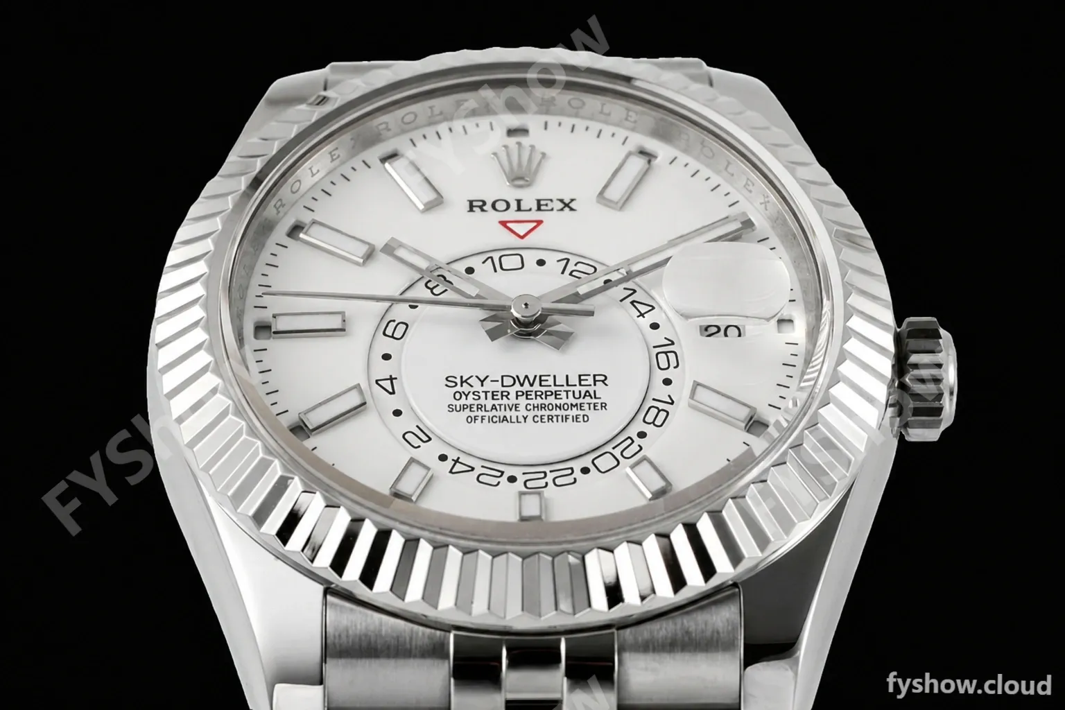 Rolex - Skydweller 42mm 326934 Jubilee SS/SS White ZF A2824 - Image 4