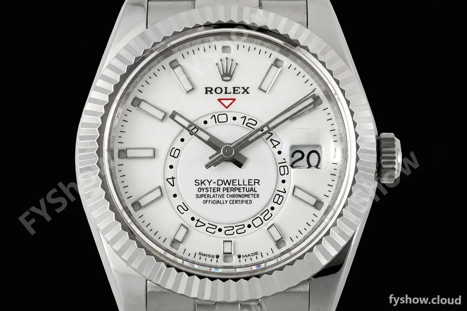 Rolex - Skydweller 42mm 326934 Jubilee SS/SS White ZF A2824 - Image 5
