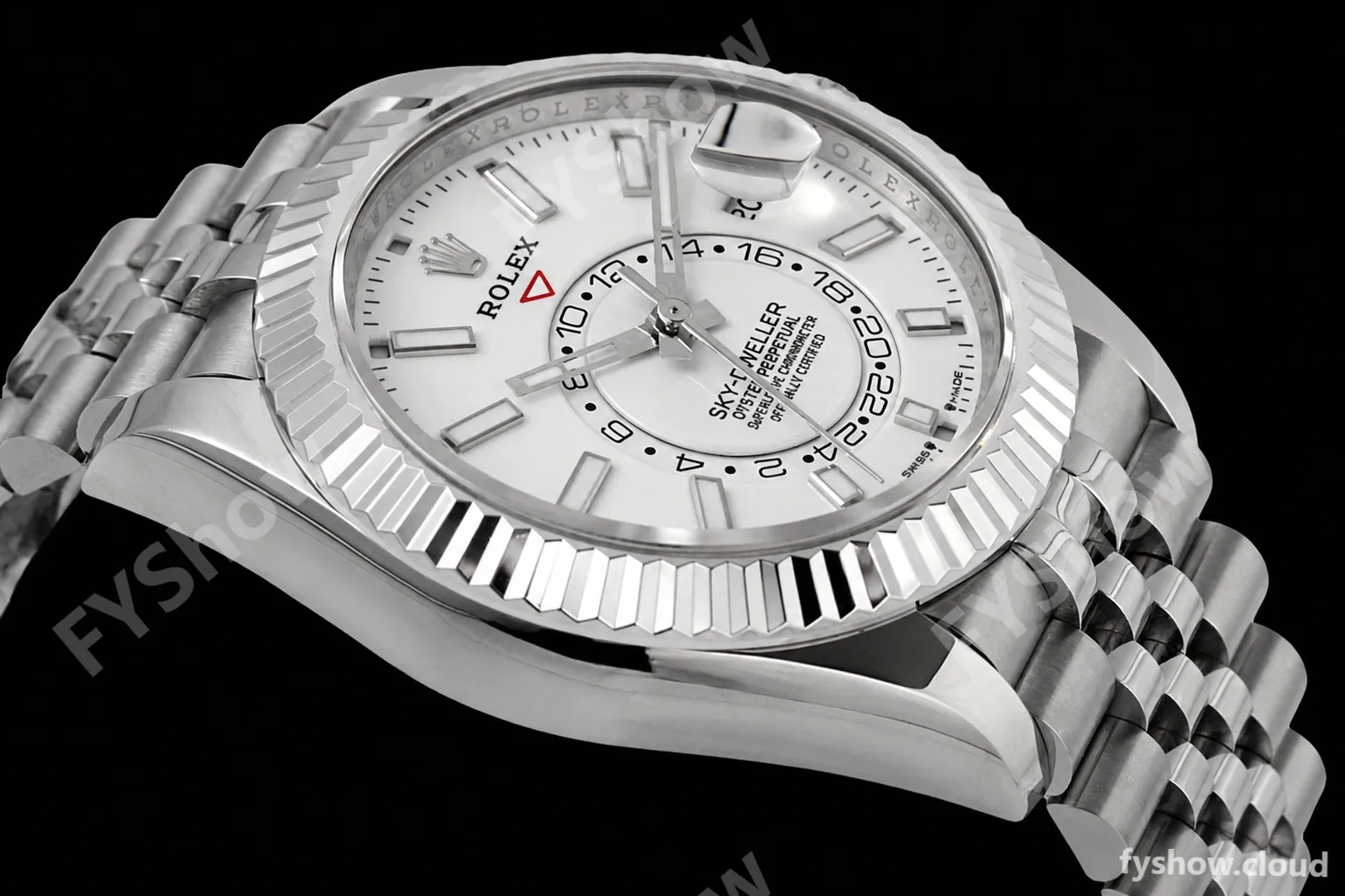 Rolex - Skydweller 42mm 326934 Jubilee SS/SS White ZF A2824 - Image 8