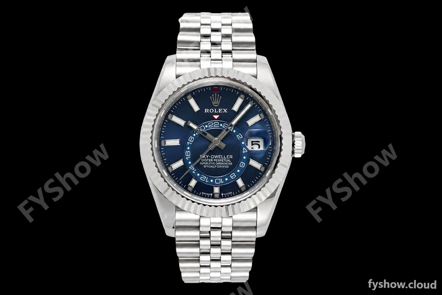 Rolex - Skydweller 42mm 326934 Jubilee SS/SS Blue ZF A2824