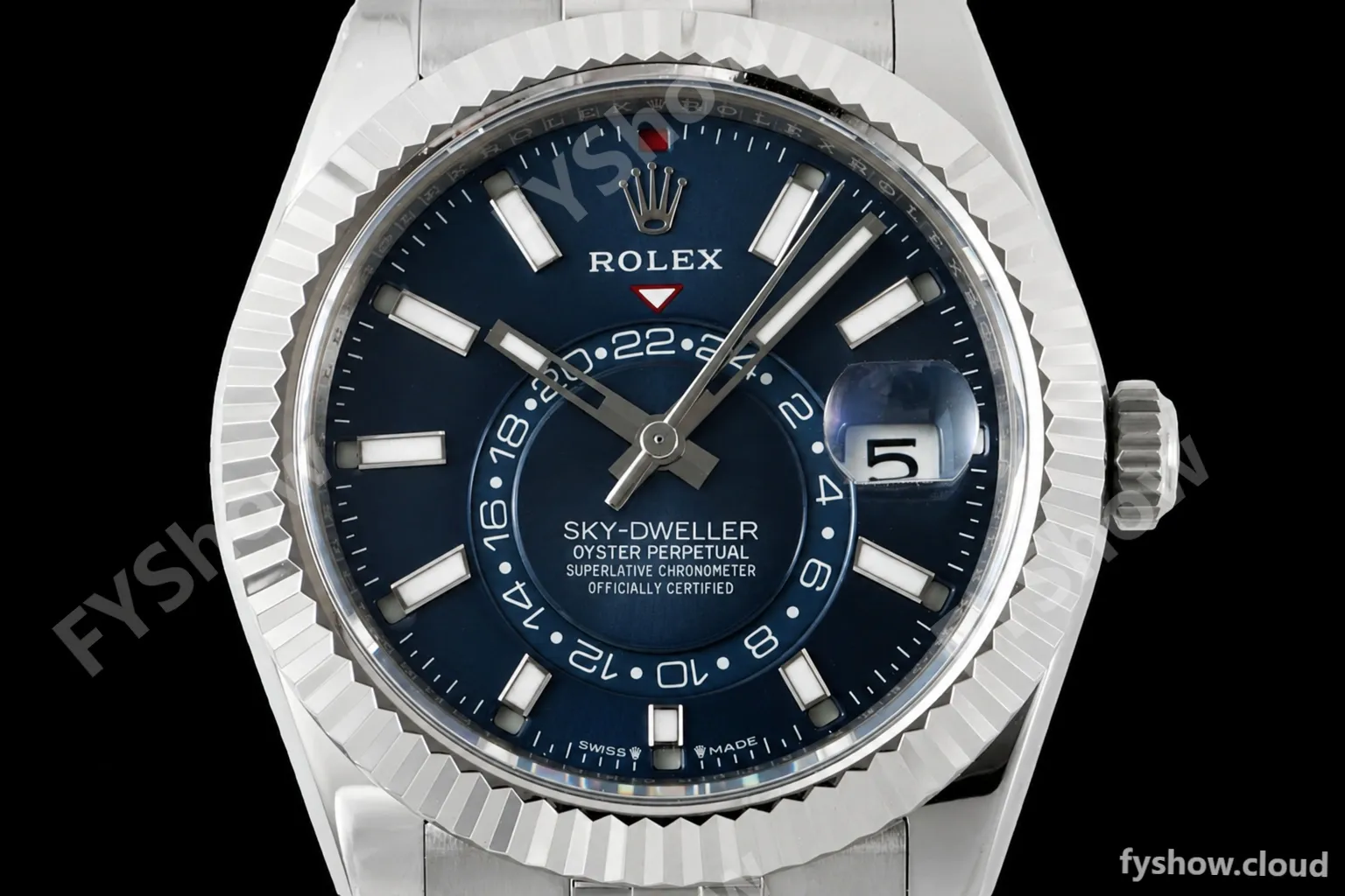 Rolex - Skydweller 42mm 326934 Jubilee SS/SS Blue ZF A2824 - Image 4
