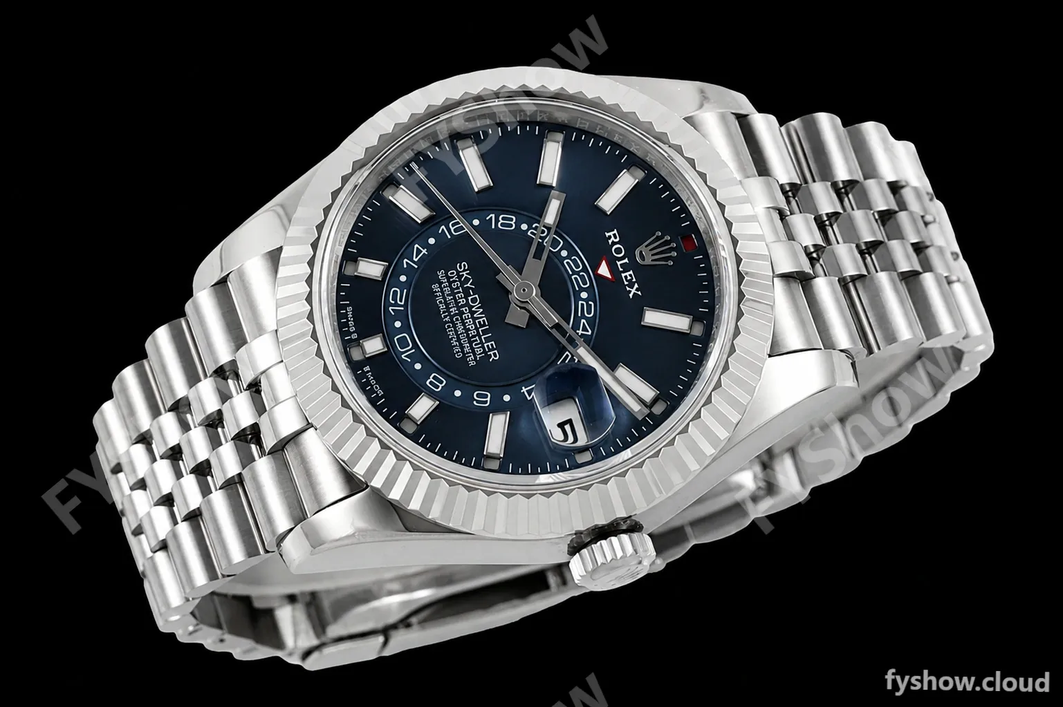 Rolex - Skydweller 42mm 326934 Jubilee SS/SS Blue ZF A2824 - Image 7
