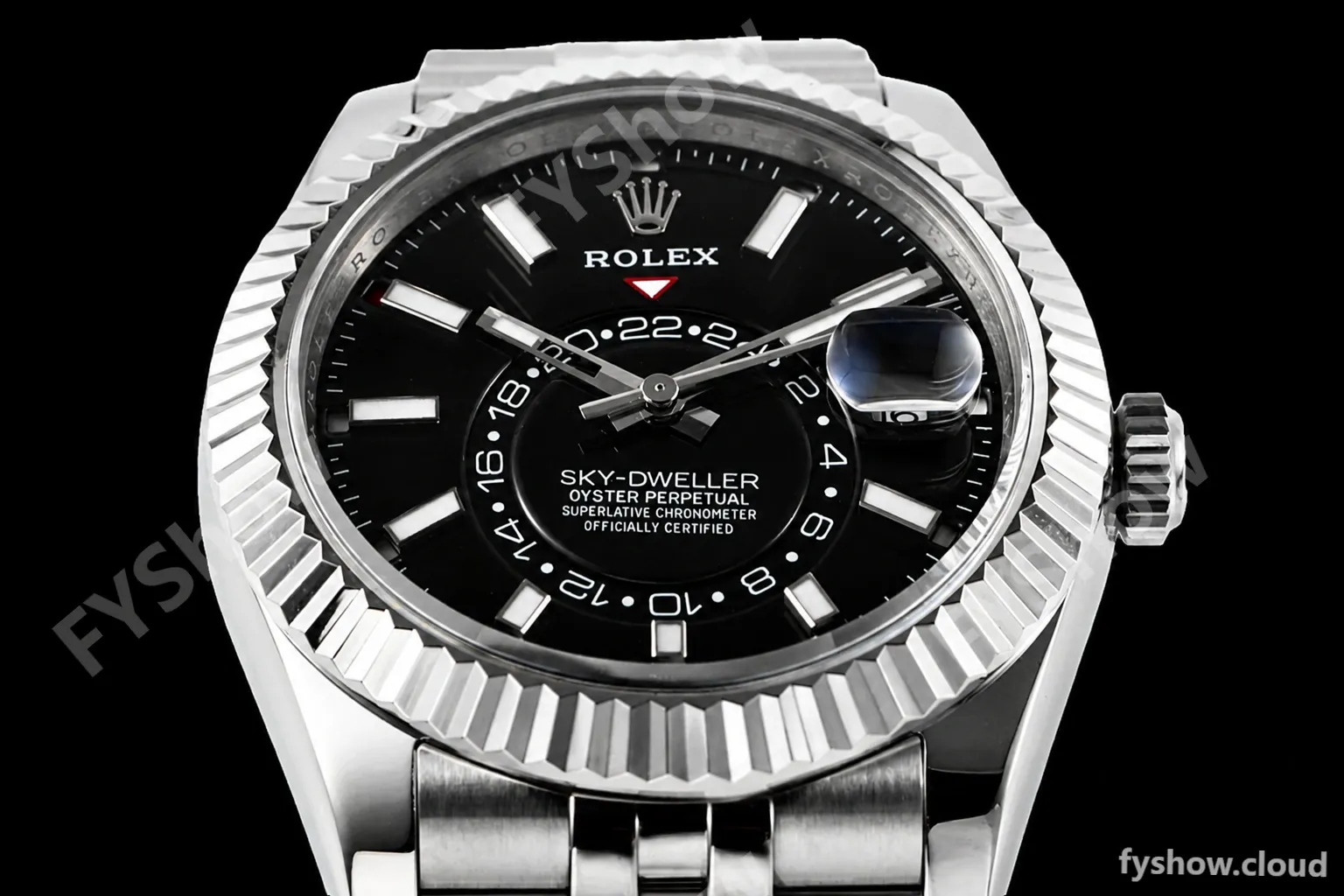 Rolex - Skydweller 42mm 326934 Jubilee SS/SS Black ZF A2824 - Image 4