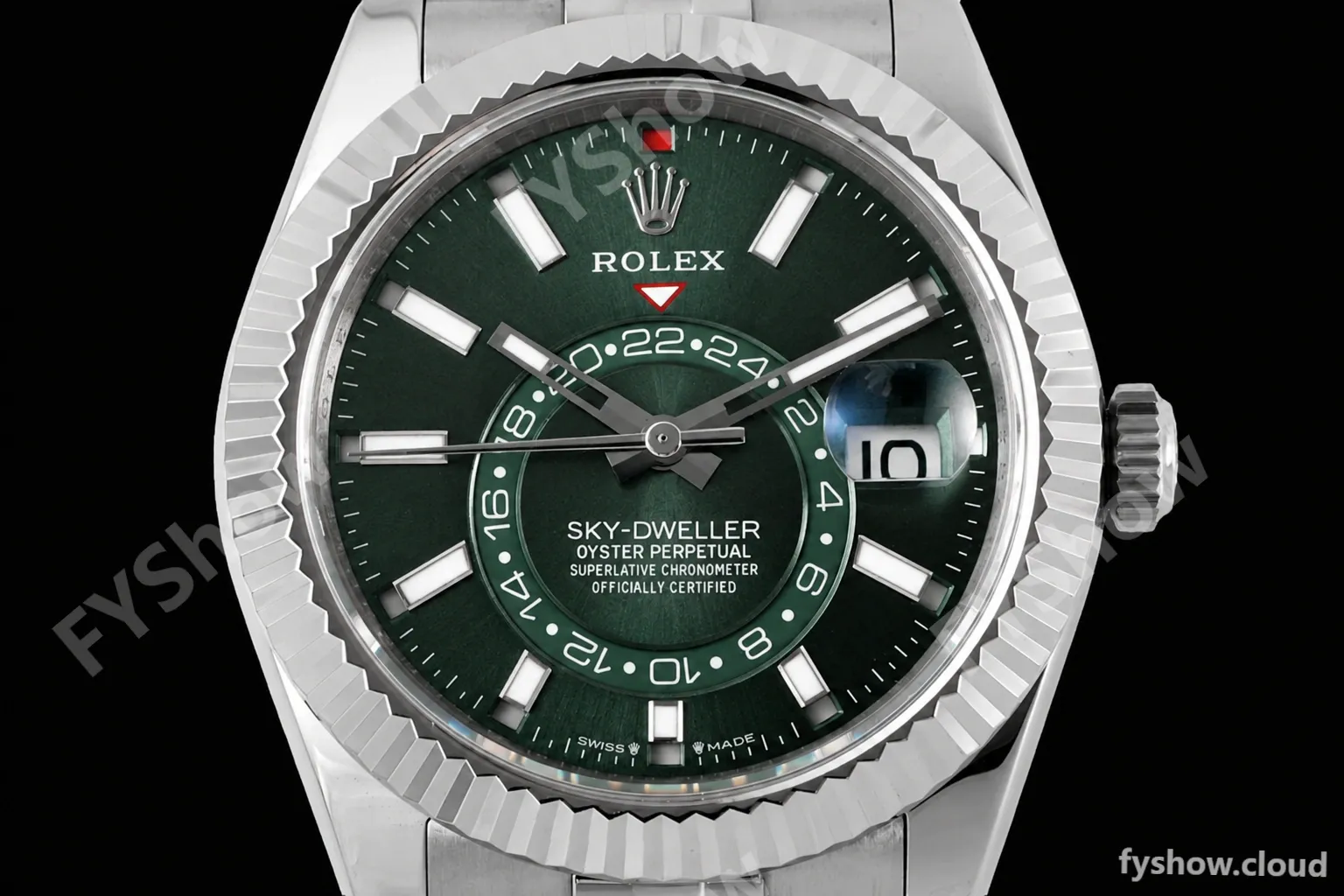 Rolex - Skydweller 42mm 336934 Jubilee SS/SS Green ZF A2824 - Image 7