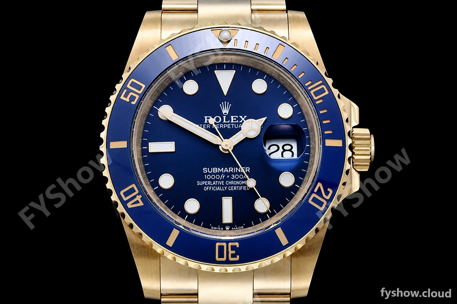 Rolex - Submariner 126618LB 904 YG/YG Blue GMF V3 VR3235 - Image 7