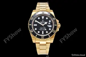 Rolex - Submariner 116618LN Wrp 904 YG/YG Black KF VR3135