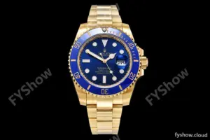 Rolex - Submariner 116618LB Wrp 904 YG/YG Blue KF VR3135